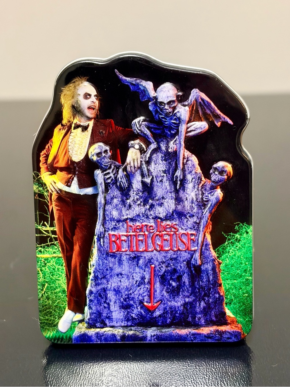2018 Beetlejuice Afterlife Sours Candy 3.5” Tin by Boston America